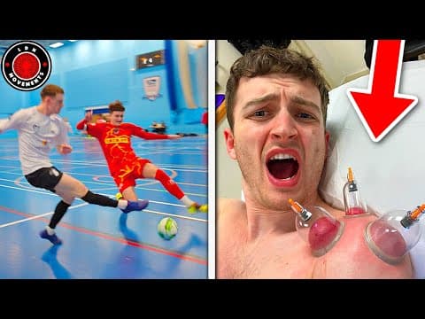 I Played In A Pro Futsal Match & I Got Hurt... (football Injury)