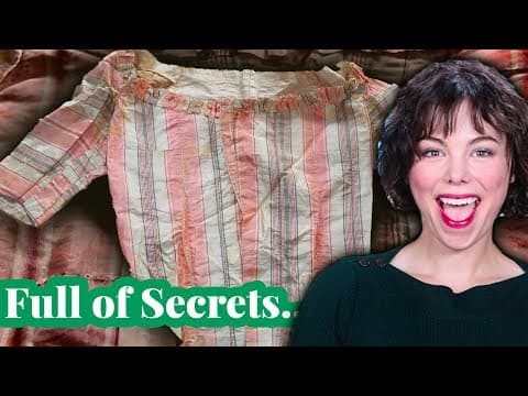 This 1777 Bodice Has Been Remade Three Times 😍