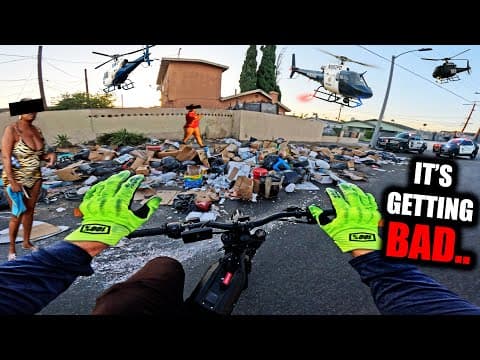 Riding Deep In La & Things Are Looking Real Bad..