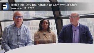 Considering Resops - A Tech Field Day Roundtable At Commvault Shift 2025
