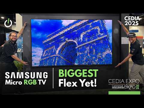 Samsung Micro Rgb Tv Just Broke All The Limits Cedia 2025