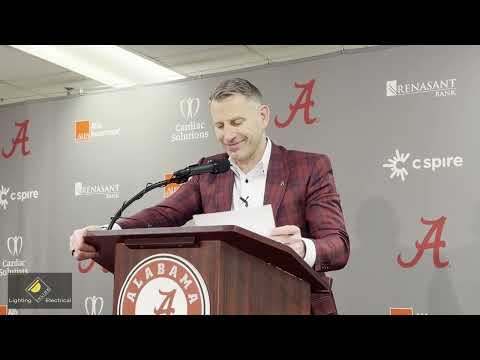 Alabama Head Coach Nate Oats After The Tide's 79-73 Loss To Tennessee.