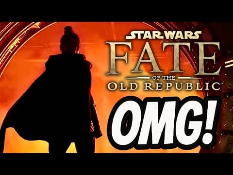 This Is Not What You Think! Fate Of The Old Republic Trailer Reaction & Breakdown!