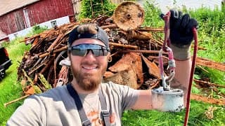 My Giant Magnet Fishing Scrap Pile Is Completely Out Of Control!