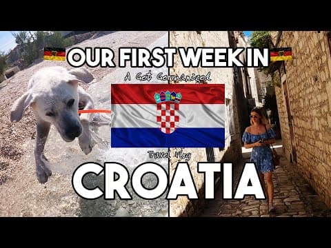 Our First Week In Croatia: Hiking, Thunderstorms, And Beach Fun In Slatine!