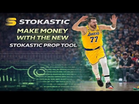 How To Profit Betting Nba Props With New Stokastic Tool