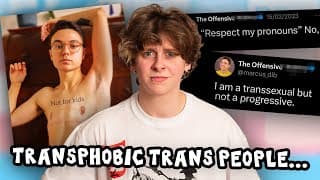 The Rise Of Transphobic Trans Influencers | Noahfinnce