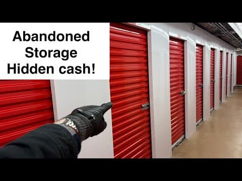 Hidden Cash In An Abandoned Storage Locker! Today Finds!