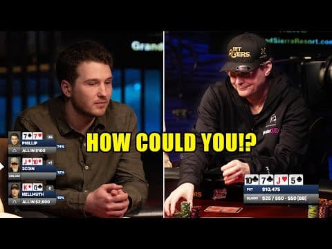 Hellmuth Gives Bad Beat To His Own Child | Hellmuth's Home Game - Episode 12