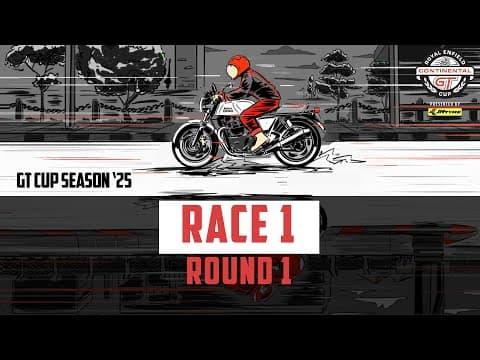 Royal Enfield Continental Gt Cup 2025 Presented By Jk Tyre Race 1