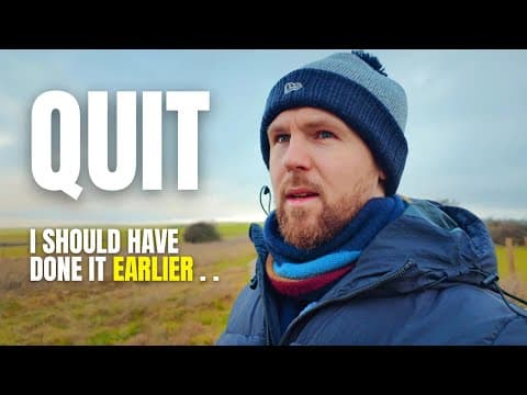 Quitting My Job, The Best Decision I Made (why People Never Leave Their Jobs)