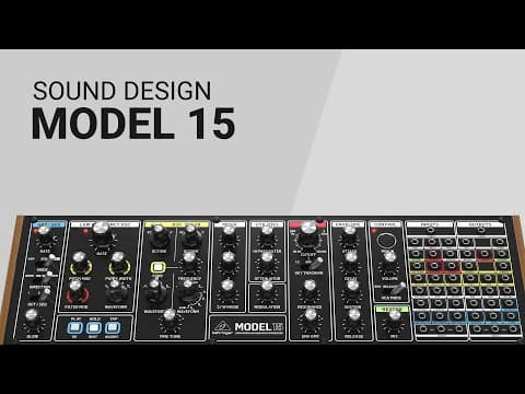 Behringer Model 15 Sound Design Episode One