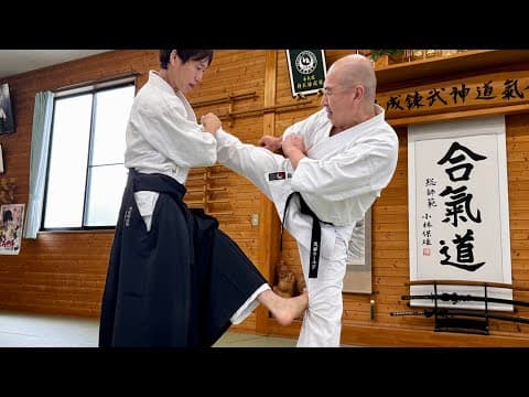Kicking The Knee Joint! Aikido Master Analyzes “how To Counter Kicks In Chinese Martial Arts”