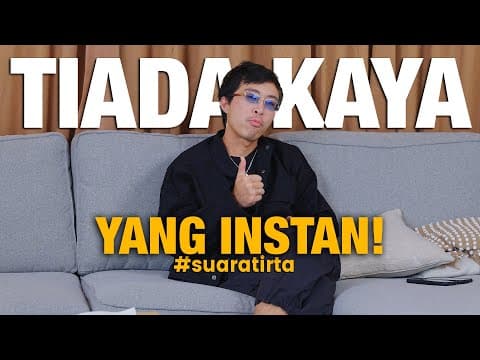 #suaratirta Pesan - Pesan Penting Untuk Pebisnis Jaman Sekarang.