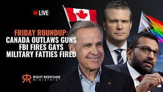 Friday Roundup: Canada, Fbi, & Pete Hegseth