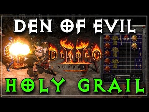 It Took 16 Hours! How I Finished The Den Of Evil Holy Grail In Diablo 2 Resurrected