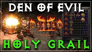 It Took 16 Hours! How I Finished The Den Of Evil Holy Grail In Diablo 2 Resurrected