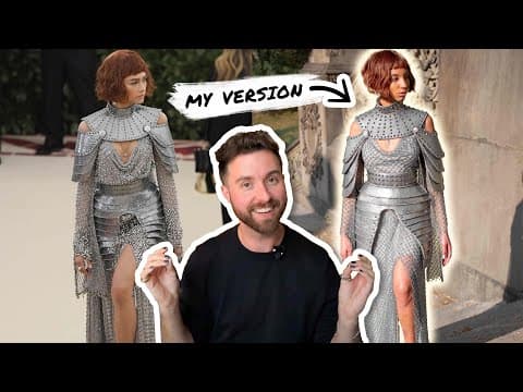 Recreating Zendayas Met Gala Gown In 2 Days | Joan Of Arc!