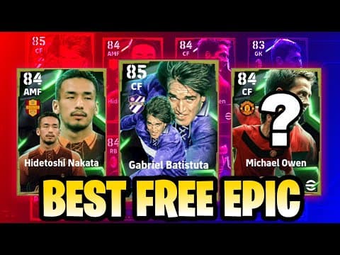 Efootball | Free Epic Pack + Level Guide! Who To Pick In Efootball 2025