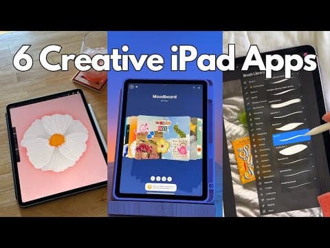 6 Creative iPad Apps You Need 🎨