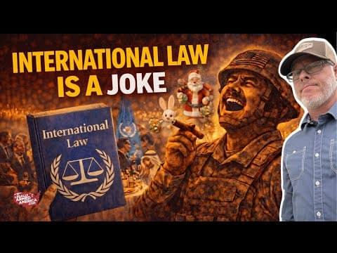 “international Law” Is A Fairy Tale Based On Hope And Belief - Should The U.s. Comply With It?