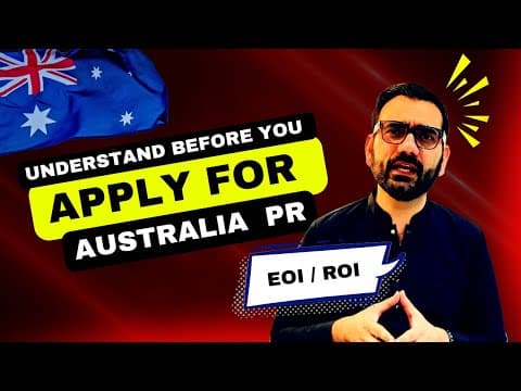 Australia Pr Simplified Fast! Roi & Eoi Explained In 5 Minutes