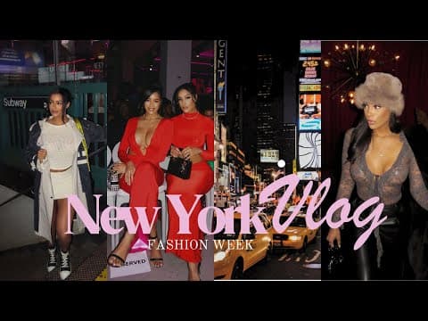Ep. 08 - "nyfw24" Vlog | Trip To New York + Our First Fashion Show + Manifesting Our Dreams