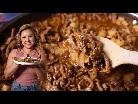 The Classic Carne Con Chile Y Papas That Everyone Loves!!!