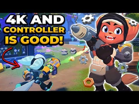 Ratchet & Clank Ranger Rumble - How To Play At 4k With A Controller On Pc