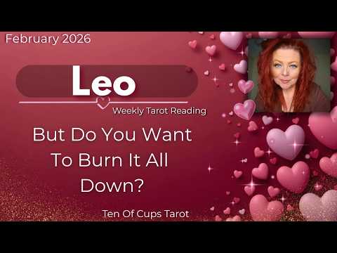 ♌leo:"here Comes Your Breaking Point!"| February 2026 Tarot