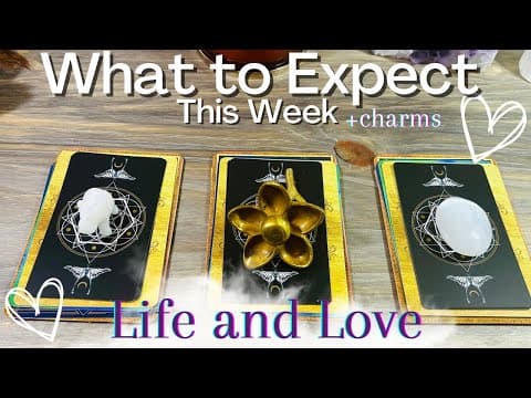 🔮👀🗓️what Is Happening?! (this Week!!)  Pick A Card  *timeless*  Life / Love Tarot Reading +charms