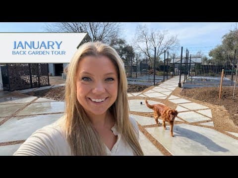 A Big Month Of Change! ✨ January Back Garden Tour