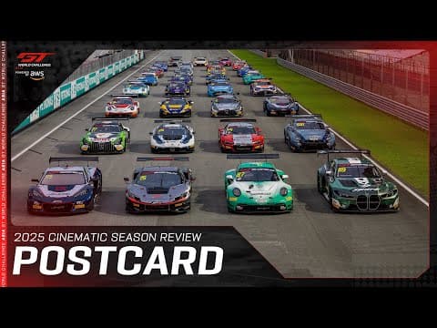 2025 Cinematic Review | Gt World Challenge Asia Powered By Aws