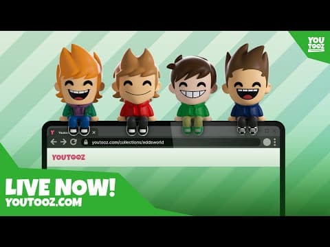 Eddsworld Monitor Buddies Youtooz Unboxing