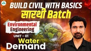 Lec - 4 || Unit-01 || Water Demand || Environmental Engineering || Build Civil With Basic