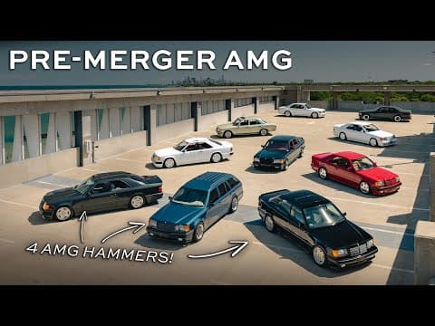 Gathering The Rarest Mercedes Amgs On Earth!