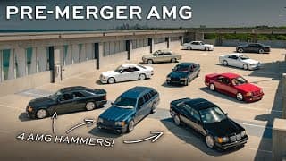 Gathering The Rarest Mercedes Amgs On Earth!