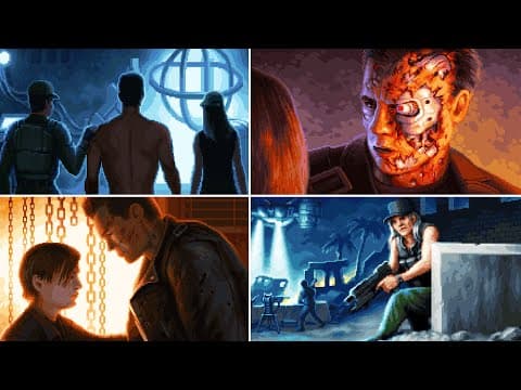 Terminator 2d No Fate - All Endings (good Ending, Bad Ending, Secret Ending) 4k