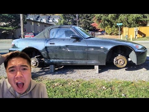 My S2000 Got Put On Bricks And I Crashed My Corvette...