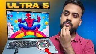 Lenovo Ideapad Slim 5 Intel Ultra 5 Review | Can We Play Games And Edit Videos ?