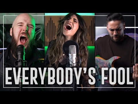 Evanescence - Everybody's Fool Cover | Rode Nt1 5th Gen | Christina Rotondo, Groot & Patrick Russell