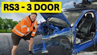 Im Building An Audi Rs3 From Scratch!!... Pt4 Chassis Swap