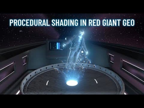 After Effects Procedural Spaceship Shading Tutorial
