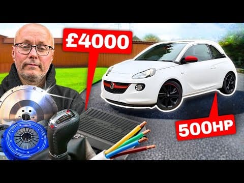 We Spend £4000 Getting The 500hp Vxr V6 Adam Ready To Start