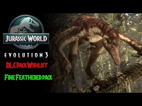 Jurassic World Evolution 3 Dlc Pack Wishlist - Fine Feathered Pack