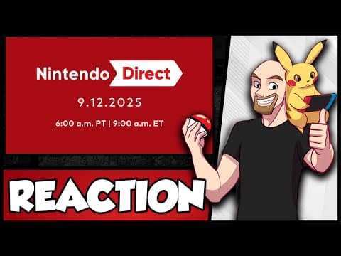 Nintendo Switch 2 Direct Live Reaction
