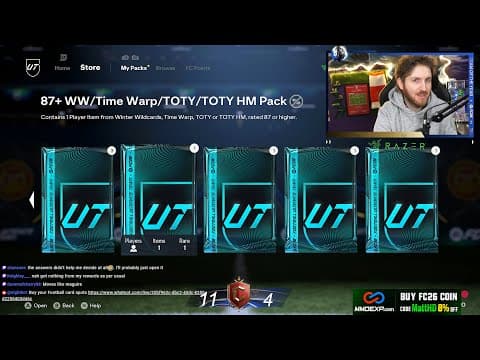 Free 87+ X 3 Team Of The Year Packs ✅  Fut Champs Rewards ✅