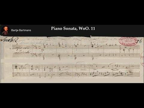 Ferdinand Ries - Piano Sonata, Woo. 11 (1803)