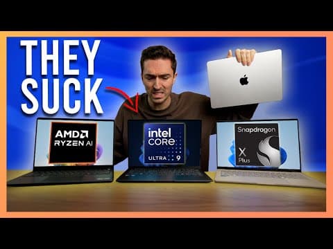 Apple Fan Tries Pc Laptops