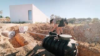 Building An Off Grid Wastewater Recycling System Before Moving Into The House